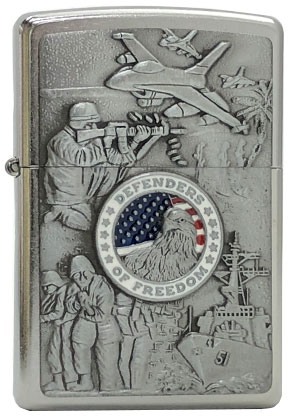 【ZIPPO】ジッポー：#24457/JOINED FORCES 陸海空軍 USAカタログ