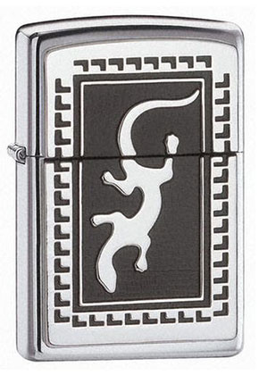 【ZIPPO】ジッポー：#21030/Gecko Emblem ヤモリ USAカタログ