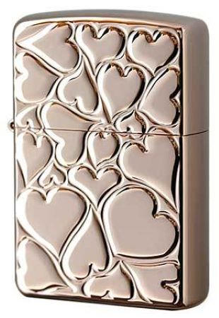 【ZIPPO】ジッポー：FILL LOVE(B)/Rose Pink