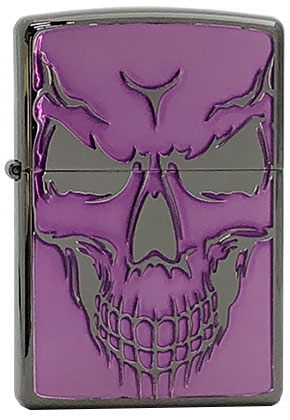 【ZIPPO】ジッポー：ダブルスカル PP/両面加工