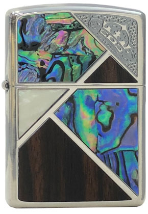 【ZIPPO】ジッポー：コーナークラウンS&W/SV アーマー