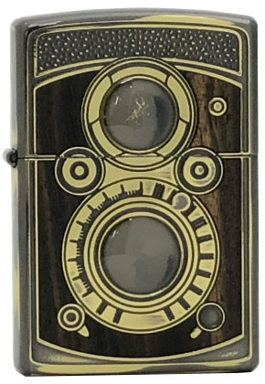 ZIPPO】ジッポー：ANTIQUE LEOPARD(A)/アーマー Brass