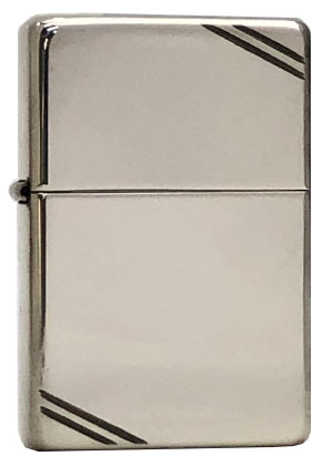 【ZIPPO】ジッポー：#14/スターリングシルバー(純銀) 1937レプリカ