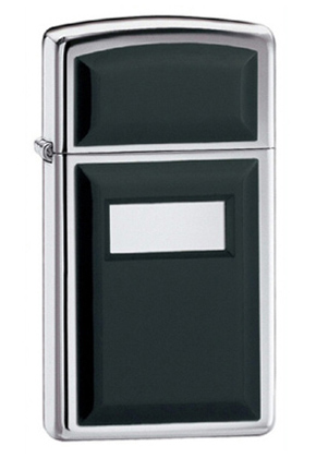 ZIPPO】ジッポー:#1655 ブラックエレガンス スリムサイズ/USAカタログ