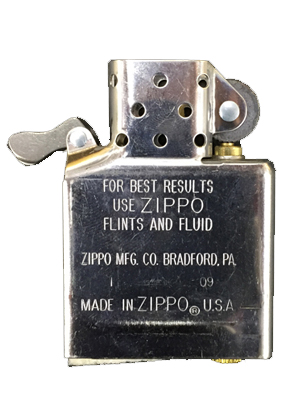 【ZIPPO】ジッポー:1959年製造品 新品 未使用 両面加工/ビンテージ インナー2009年製