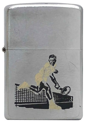 【ZIPPO】ジッポー:1971年製造品 USED スポーツ テニス/ビンテージ