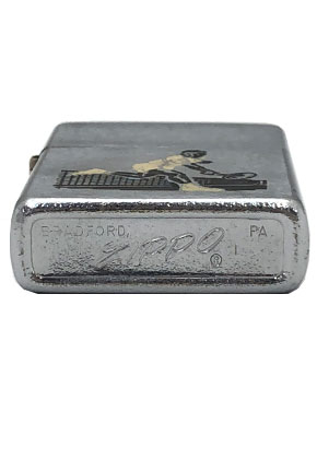 ZIPPO】ジッポー:1971年製造品 USED スポーツ テニス/ビンテージ