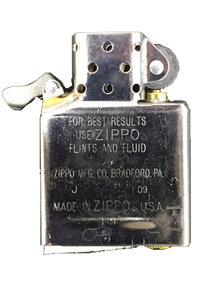 ZIPPO】ジッポー:1976年製造品 新品 未使用/ビンテージ インナー2009年製