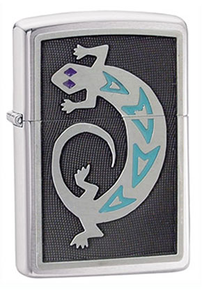 zippo トカゲ　ヤモリ　オイルライター