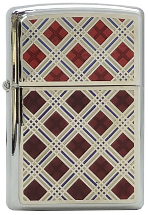 【ZIPPO】ジッポー：#20429/Cherry Plaidness USAカタログ