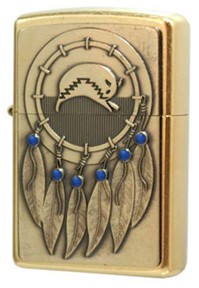 【ZIPPO】ジッポー：#20433/Indian Dream Catcher ドリームキャッチャー USAカタログ