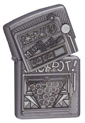 【ZIPPO】ジッポー：#207BS.B231/Jackpot Emblem USAカタログ