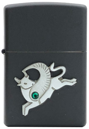 【ZIPPO】ジッポー：#20893 Winged Taurus Emblem/USAカタログ