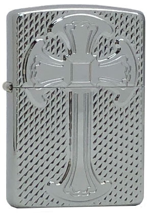 【ZIPPO】ジッポー：#20946/Mesh Cross Armor USAカタログ