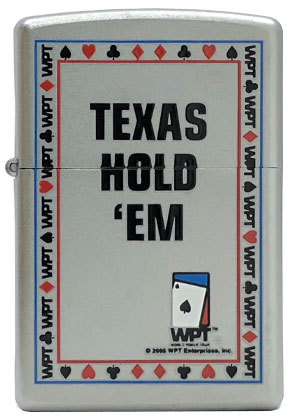 【ZIPPO】ジッポー：#20983/Texas Hold'Em USAカタログ