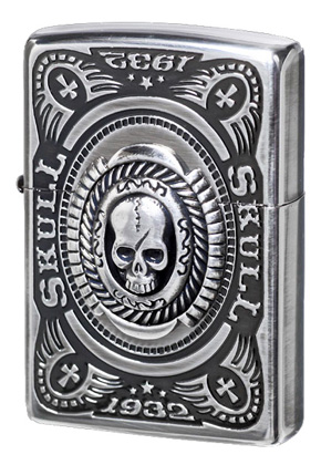 【ZIPPO】ジッポー：20CRMA-SV/カレッジリングメタル