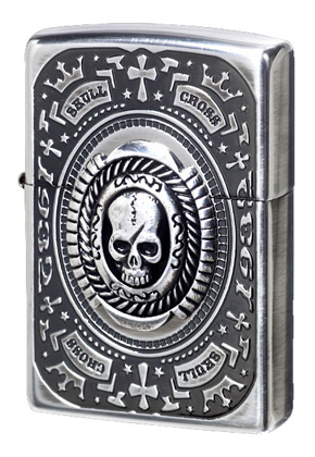 【ZIPPO】ジッポー：20CRMB-SV/カレッジリングメタル