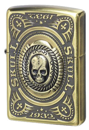 【ZIPPO】ジッポー：20CRMC-BS/カレッジリングメタル