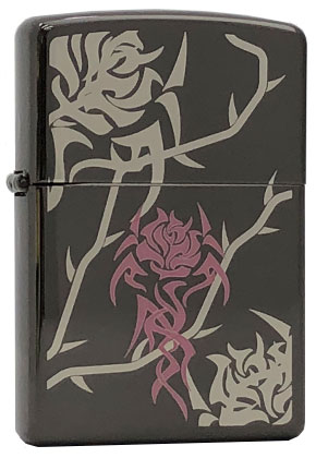 【ZIPPO】ジッポー：20ROSE-BNⅠ/バラ