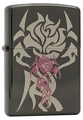 【ZIPPO】ジッポー：20ROSE-BNⅡ/バラ