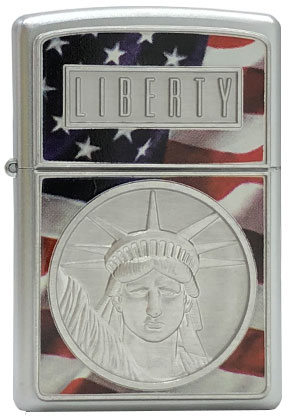 【ZIPPO】ジッポー：#21074/The Face Of Liverty USAカタログ