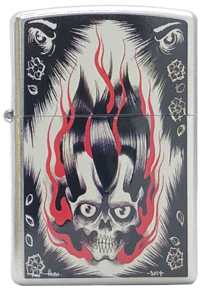 【ZIPPO】ジッポー：#21098/Soul Crusher タトゥー USAカタログ