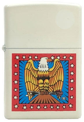 【ZIPPO】ジッポー：#214BSM 704/Burton Morris Eagle 1999年製 USAカタログ