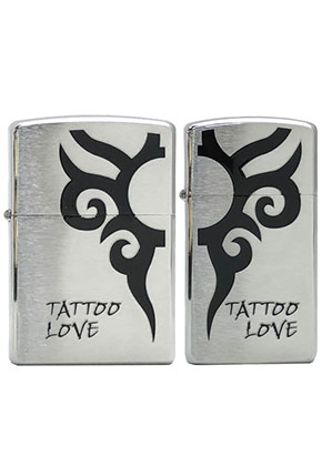 【ZIPPO】ジッポー：#22534/TATTOO LOVE ペア