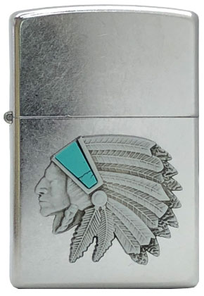 【ZIPPO】ジッポー：#24063/Native Chief USAカタログ
