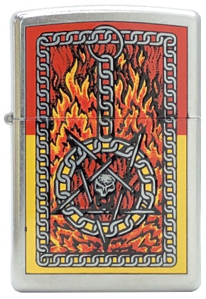 【ZIPPO】ジッポー：#24265/Burning Chain USAカタログ