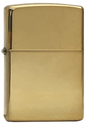 ZIPPO】ジッポー：#254B/ソリッドブラス