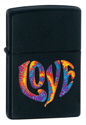 【ZIPPO】ジッポー：#28045/TIE DIE #3 LOVE USAカタログ