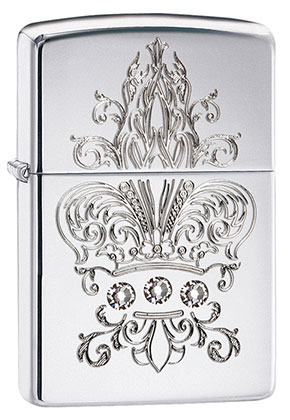 【ZIPPO】ジッポー：#28805/CROWN FLEUR DE LIS USAカタログ