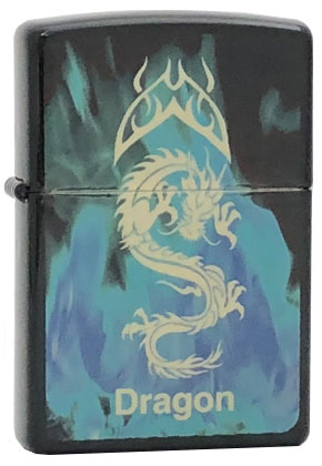 【ZIPPO】ジッポー：2ASP-FDB/龍 ペイント加工