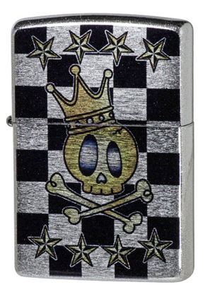 【ZIPPO】ジッポー：2ASPS-CKSKL/FUNNY SKULL