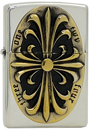 zippo 銀燻しメッキ