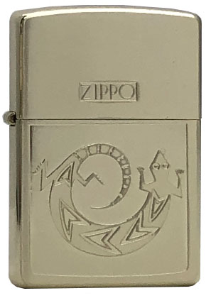 ZIPPO】ジッポー：2SS-IMR トカゲ/1996年製