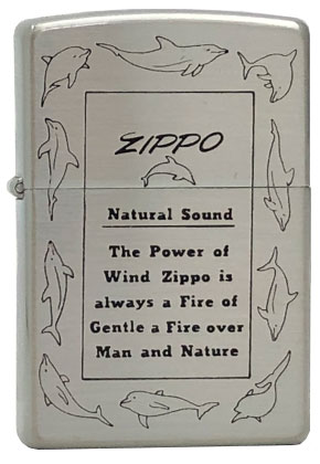 ZIPPO】ジッポー：Dolphin