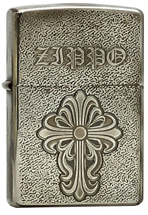 【ZIPPO】ジッポー：2SV-CROSS(A)/2000年製