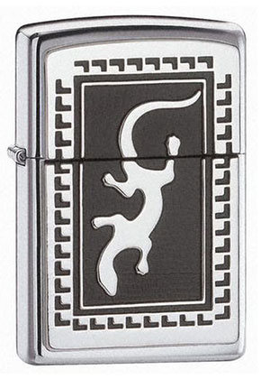 zippo トカゲ　ヤモリ　オイルライター