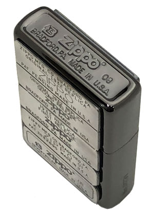 zippo ボトムズアップ　Bottomz up 刻印　A08