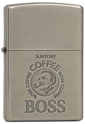 【ZIPPO】ジッポー：SUNTORY BOSS/1998年製