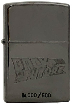 【ZIPPO】ジッポー：BACK TO THE FUTURE/シリアルNo.000 500個限定