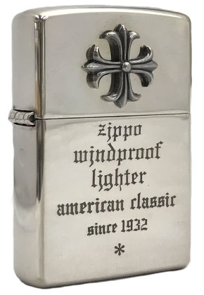 新品　未使用　ZIPPO ジッポー  鳳凰　2面加工　シルバーイブシ