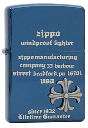 【ZIPPO】ジッポー：CM-5 イオンブルー/1999年製