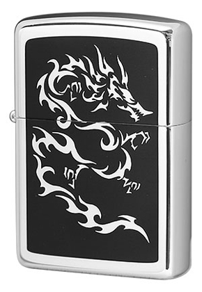 【ZIPPO】ジッポー：DRAGON-BKSP7/龍