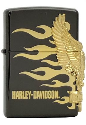 【ZIPPO】ジッポー：HDP-01 サイドメタル/HARLEY DAVIDSON(ハーレーダビッドソン)