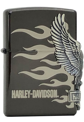 【ZIPPO】ジッポー：HDP-02 サイドメタル/HARLEY DAVIDSON(ハーレーダビッドソン)