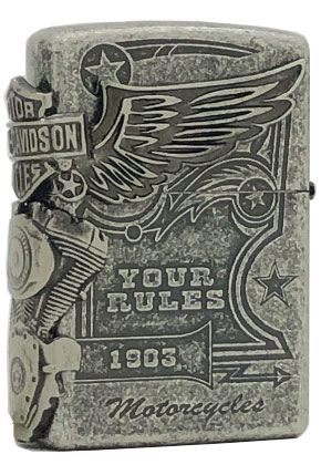 Zippo  HARLEY-DAVIDSON   ロンソン