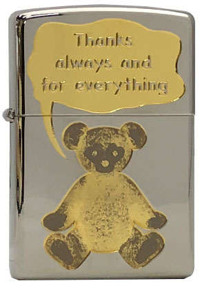 【ZIPPO】ジッポー：Message Bear(C)